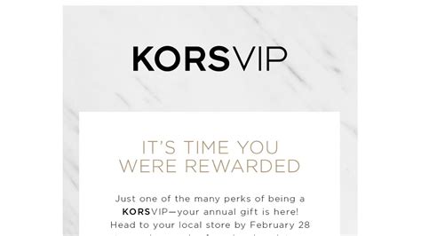 michael kors annual member gift 2023|michael kors membership requirements.